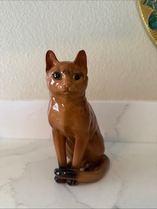 Other - Vintage MCM JSC Pottery Abyssinian Cat 1967